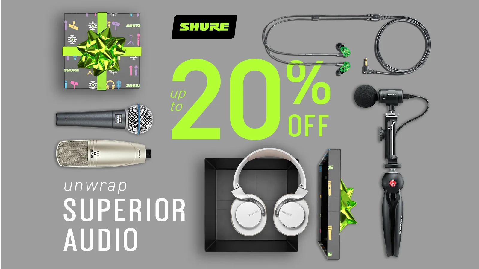 Shure holiday deals
