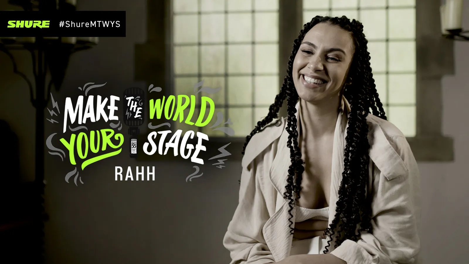Make The World Your Stage with RAHH