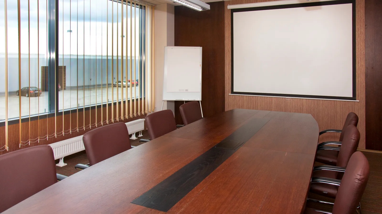empty conference room