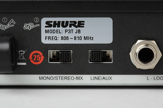 SHURE イヤモニ ワイヤレス PSM300 - レコーディング/PA機器